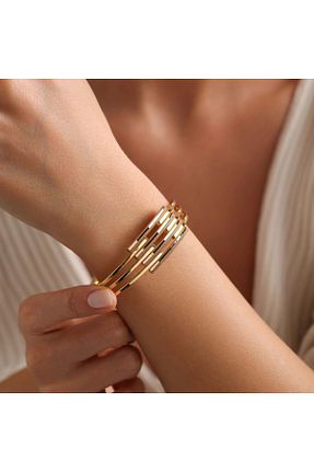 النگو رنگی زنانه 8 عیار Sembol Gold - کد 882371363