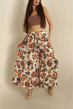 شلوار سفید زنانه پنبه ای VıoShıne - کد 832890592