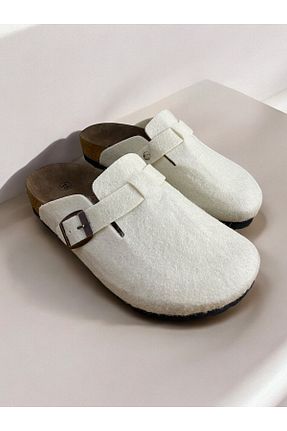 دمپائی نباتی زنانه چرم مصنوعی DİLEK SHOES - کد 869873568