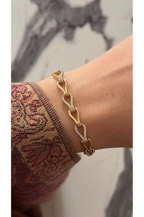 دستبند استیل (فولاد) متالیک زنانه استیل ضد زنگ Opia JEWELRY - کد 882415019