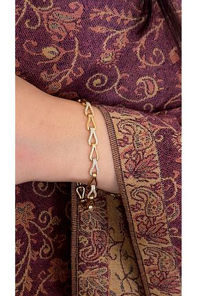 دستبند استیل (فولاد) متالیک زنانه استیل ضد زنگ Opia JEWELRY - کد 882415019