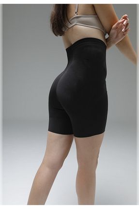 شوارک اسپرت مشکی زنانه فاق بلند MİSTİRİK - کد 851354580