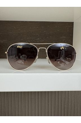 عینک آفتابی طلائی مردانه 55 Daniel Klein - کد 882450223