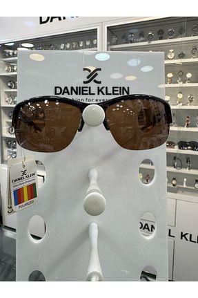 عینک آفتابی قهوه ای زنانه 60 Daniel Klein - کد 882450251