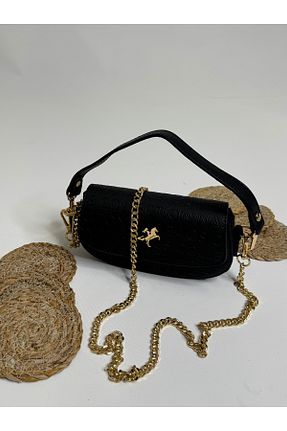 کیف پستچی مشکی زنانه چرم مصنوعی LOVELYSTORE - کد 882455015