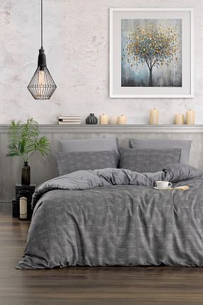 روتختی دونفره مشکی پنبه ای TABEA HOME - کد 882456621