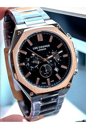 ساعت مچی مشکی مردانه 46-50 میلی متر Lee Cooper - کد 882458332