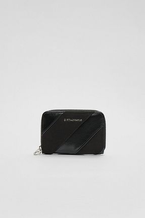 کیف پول مشکی زنانه Stradivarius - کد 882466231