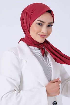 شال زرشکی زنانه پلی استر haremscarfs - کد 882509582