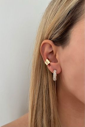 گوشواره غضروفی جواهر متالیک مردانه برنجی Lavian Accessories - کد 877947459