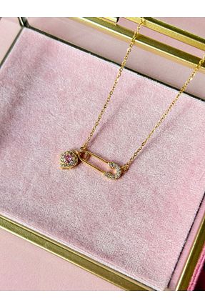 گردنبند استیل ( فولاد ) زرد استیل (فولاد) Harlofia Jewelry - کد 882573890