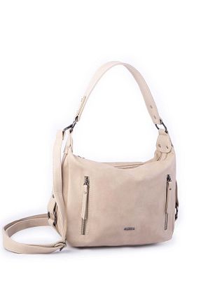 کیف دستی بژ زنانه سایز متوسط Lifonbag - کد 882638141