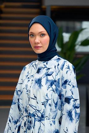 شال زرشکی زنانه İpekhan - کد 817276311
