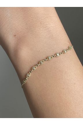 دستبند نقره رنگی زنانه 925 عیار Sade Accessory - کد 882719297