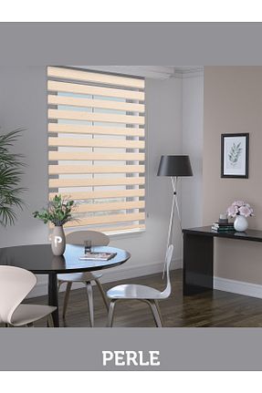 پرده کشوئی زرد Zebra Perle - کد 730892585