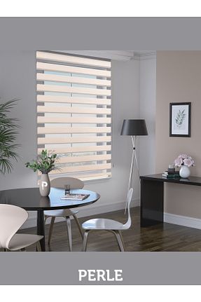 پرده کشوئی بژ Zebra Perle - کد 730892591