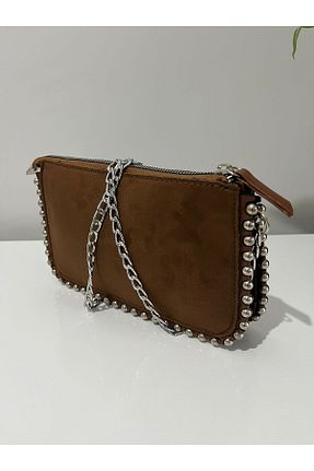 کیف دوشی قهوه ای زنانه جیر EDDİ - کد 882674691