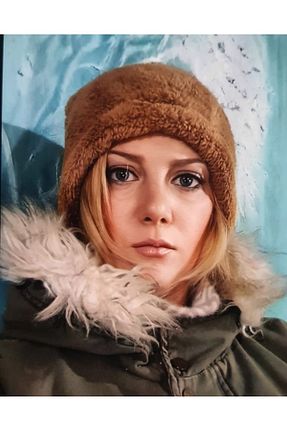 کلاه قهوه ای زنانه Neweste - کد 882684352