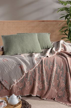 لحاف دونفره نارنجی 240 x 260 MYLASA HOME - کد 882710150