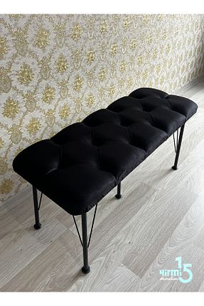 پوف و نیمکت مشکی 40 x 100 Yirmi15 - کد 112961733