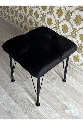 پوف و نیمکت مشکی 40 x 45 Yirmi15 - کد 457691163