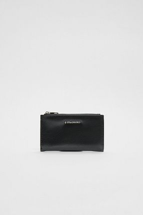 کیف پول مشکی زنانه ابعاد کوچک Stradivarius - کد 882802486