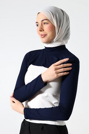 بادی حجاب سرمه ای زنانه ویسکون ihvanonline - کد 882799090