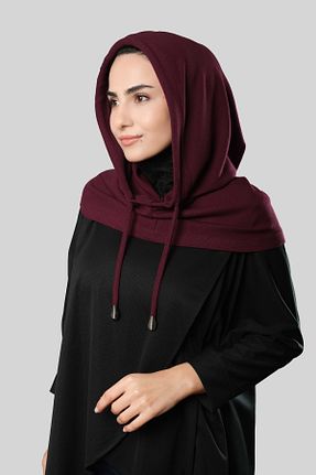 کلاه پشمی زرشکی زنانه HÜRREM BONE - کد 804443172