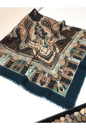 روسری آبی پنبه ای İpekel - کد 882813000