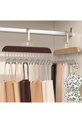 آویز قهوه ای چوب Genel Markalar - کد 882824550