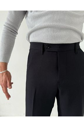 شلوار مشکی مردانه پنبه - الاستین NO1 KONSEPT - کد 882824804
