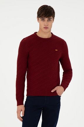 پلیور قهوه ای مردانه ساده U.S. Polo Assn. - کد 882848563