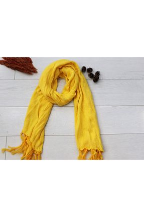 شال گردن زرد زنانه اکریلیک succy - کد 882856506
