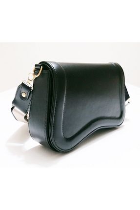 کیف دوشی مشکی زنانه چرم مصنوعی Sino - کد 882889856