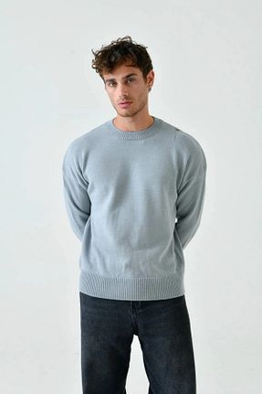 پلیور طوسی مردانه ساده VxStyles - کد 882942445