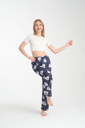 پائین تنه راحتی رنگی زنانه پنبه - پلی استر - الاستین RasaHomeWear - کد 882940894