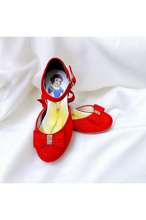 کفش پاشنه بلند کلاسیک رنگی بچه گانه چرم مصنوعی PATİK BEBE - کد 859798459