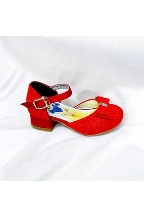 کفش پاشنه بلند کلاسیک رنگی بچه گانه چرم مصنوعی PATİK BEBE - کد 859798459