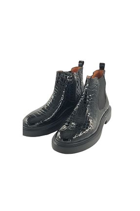 بوت / نیم بوت مشکی مردانه چرم مصنوعی Oneka Shoes - کد 874703175