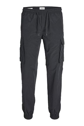 شلوار مشکی مردانه پارچه Jack & Jones - کد 847047137
