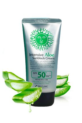 کرم ضد آفتاب صورت SPF 50 + 3W CLINIC - کد 794841671