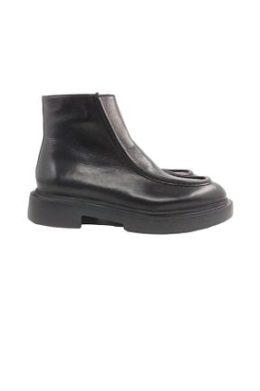 چکمه مشکی مردانه چرم خالص Oneka Shoes - کد 876182860