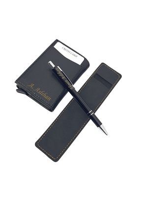 ست قلم / خودکار مشکی SürLaz - کد 874399170