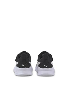 کفش پیاده روی مشکی بچه گانه چرم مصنوعی Puma - کد 35576323