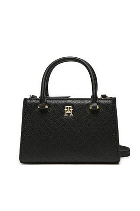 کیف دوشی مشکی زنانه چرم مصنوعی Tommy Hilfiger - کد 883082355