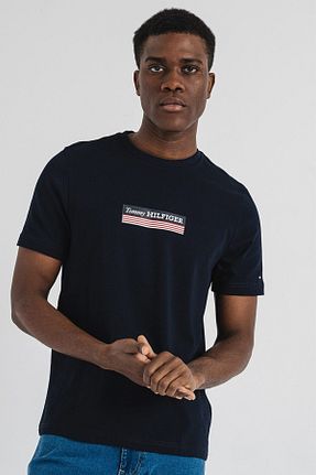 تیشرت مشکی مردانه رگولار Tommy Hilfiger - کد 883073706
