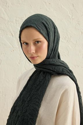 شال سبز زنانه پنبه ای Qef - کد 844766109