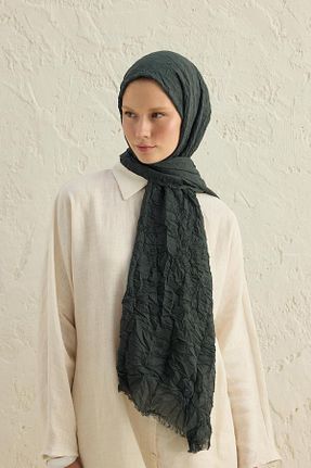 شال سبز زنانه پنبه ای Qef - کد 844766109