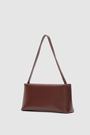 کیف دوشی قهوه ای زنانه چرم مصنوعی Shule Bags - کد 883114604