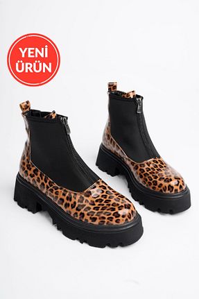 بوت / نیم بوت رنگی زنانه چرم لاکی MARSHETTA - کد 880565609